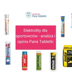 Mocne elektrolity dla sportowców: różne produkty, od napojów po tabletki musujące, pomagające w nawodnieniu i regeneracji.