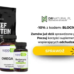 Suplementy na redukcji: Beef Protein, Omega i Berberyna od DrNatural.pl. Sprawdź korzyści!