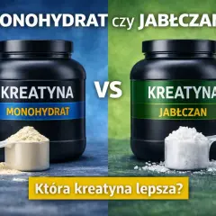 Monohydrat czy jabłczan? Dwa rodzaje kreatyny w proszku, porównanie. Która kreatyna lepsza?