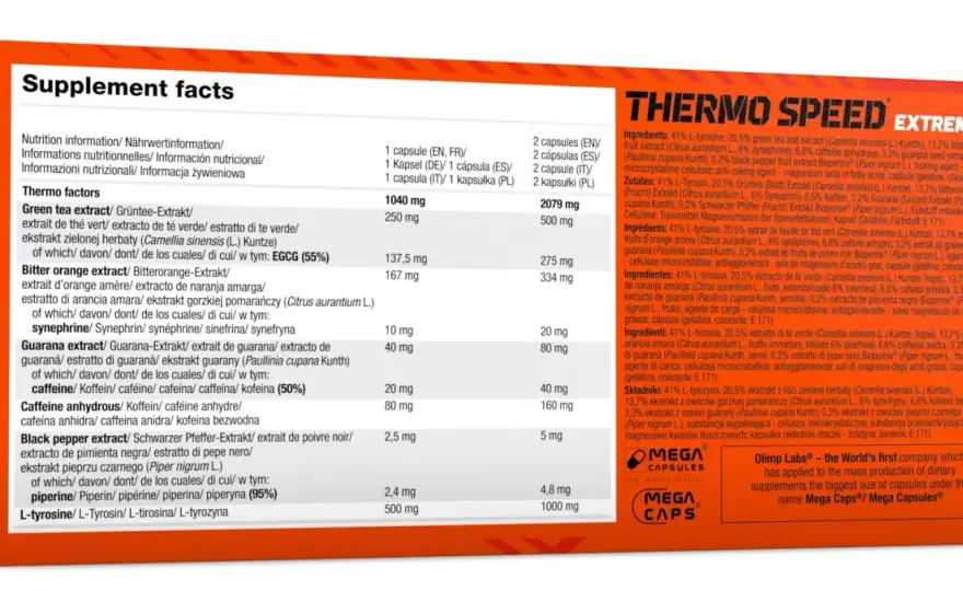 Thermo Speed Extreme - Jak stosować? Dawkowanie i błędy