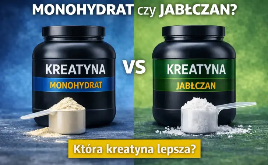 Jabłczan kreatyny - czy warto? Porównanie z monohydratem!