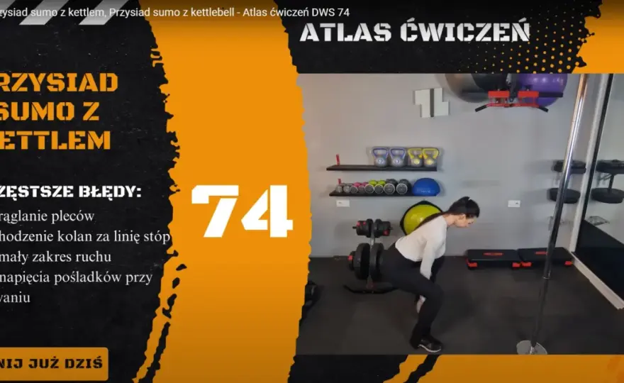 Przysiad sumo - technika, błędy i plan treningowy
