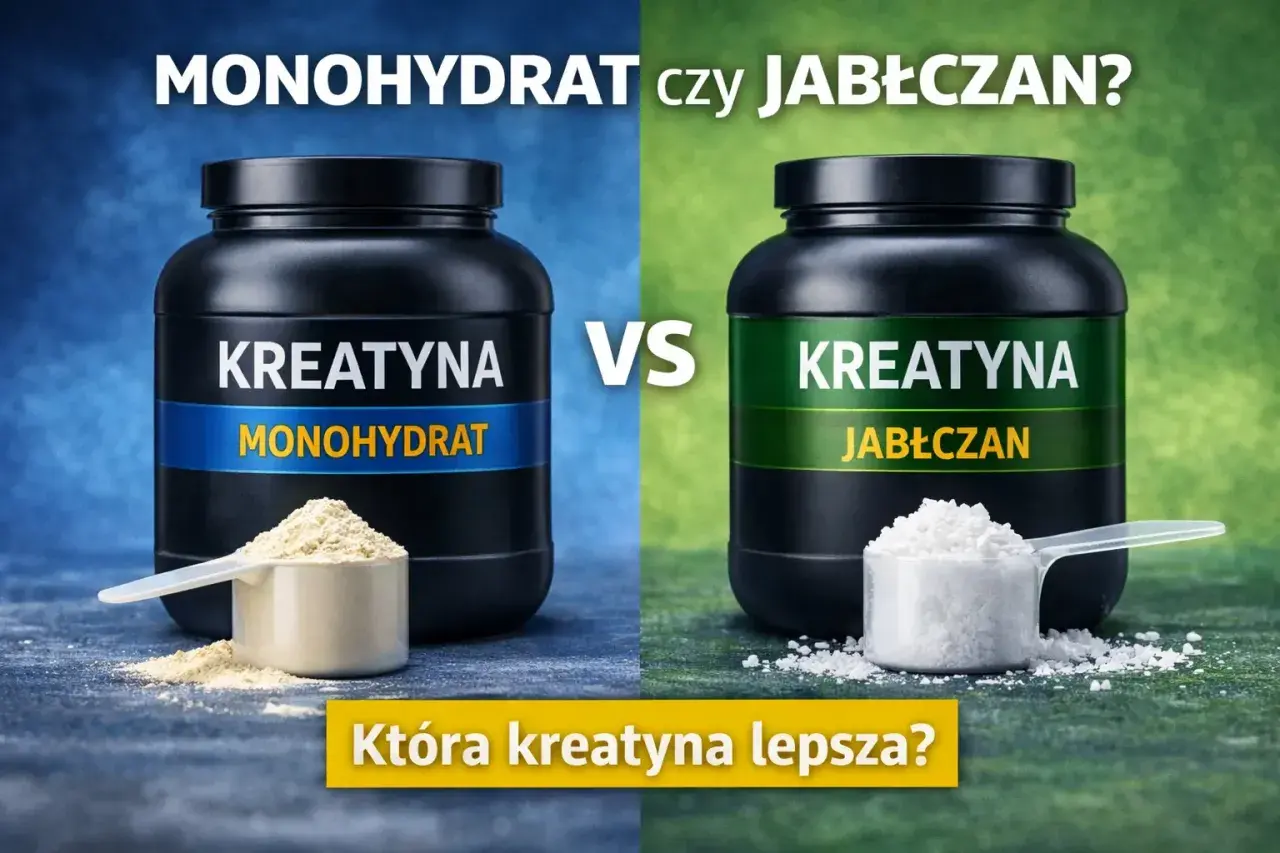 Monohydrat czy jabłczan? Dwa rodzaje kreatyny w proszku, porównanie. Która kreatyna lepsza?